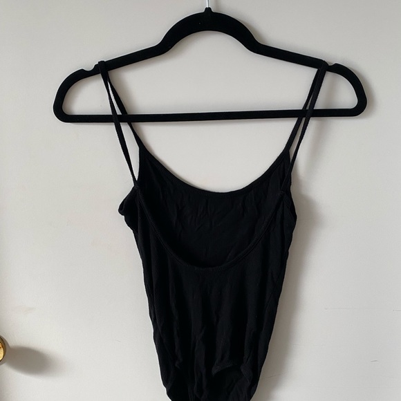 Black Tank Bodysuit - Picture 2 of 2